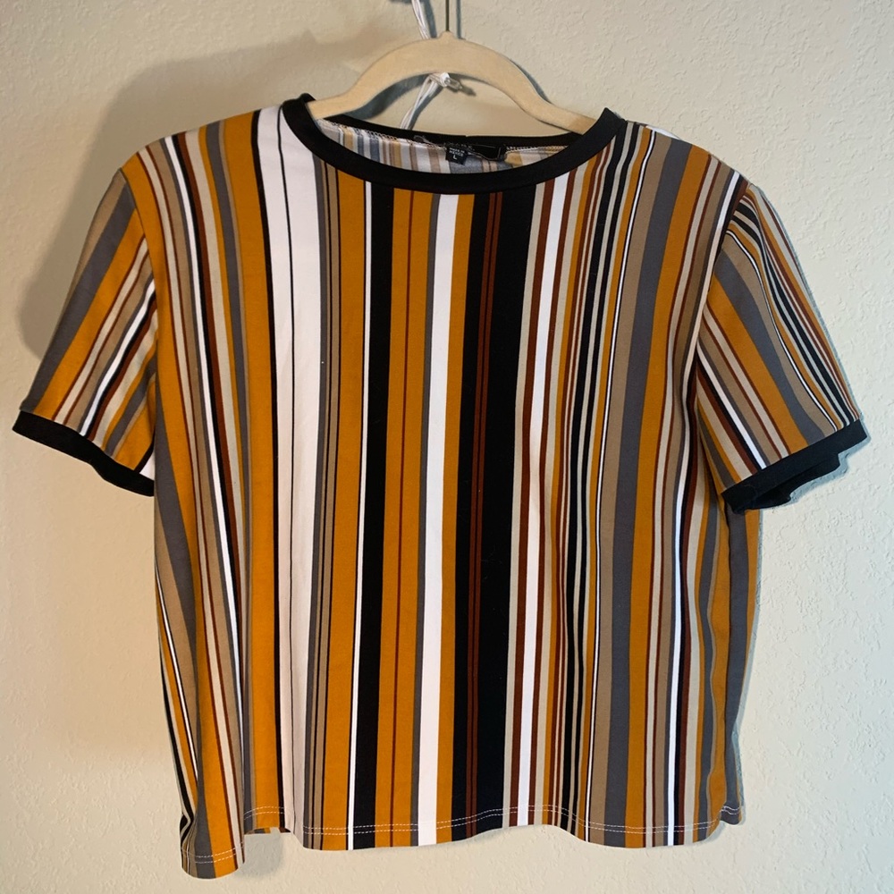Retro Colored Crop Top